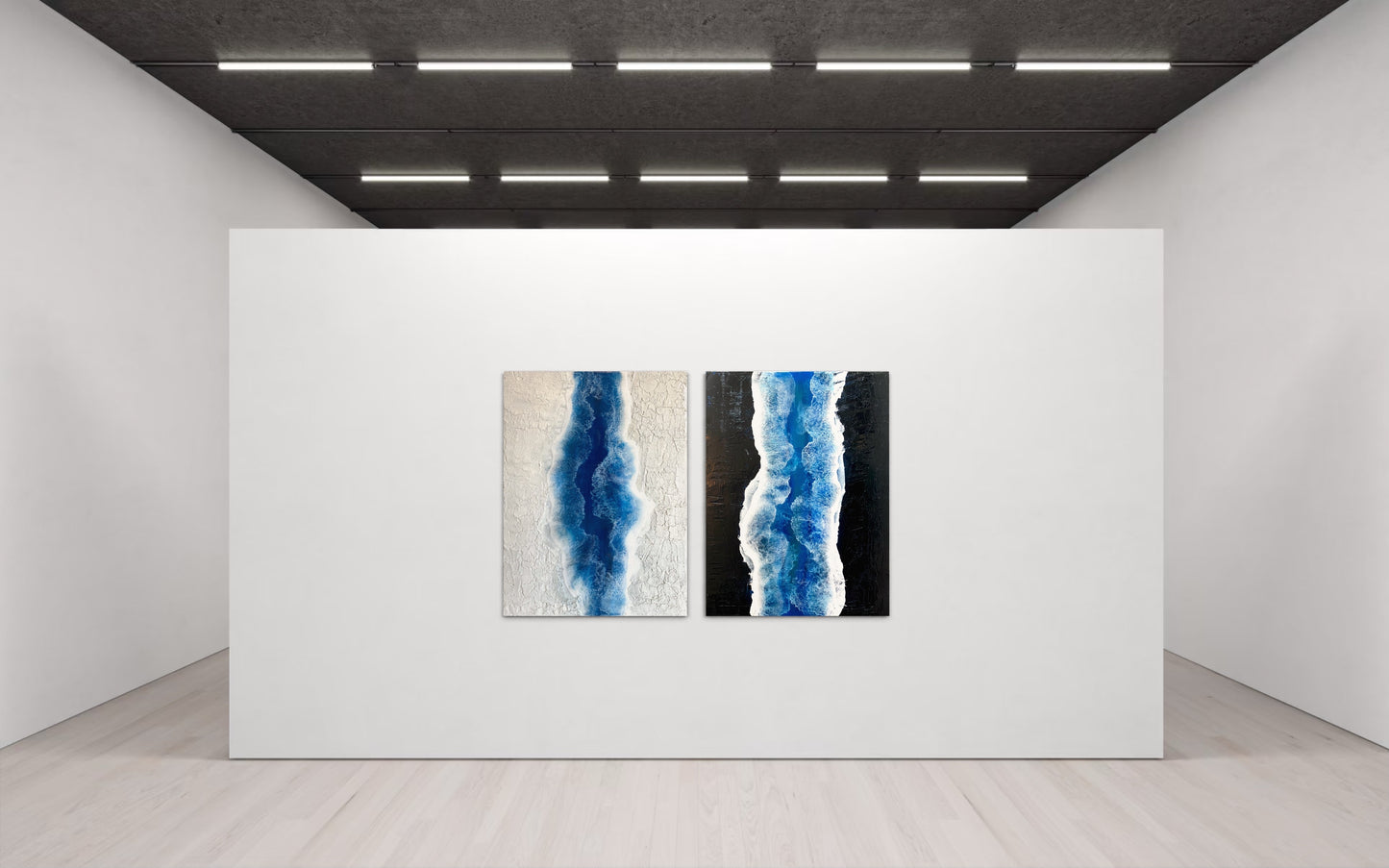 When Two Waves Meet (80x60cm)