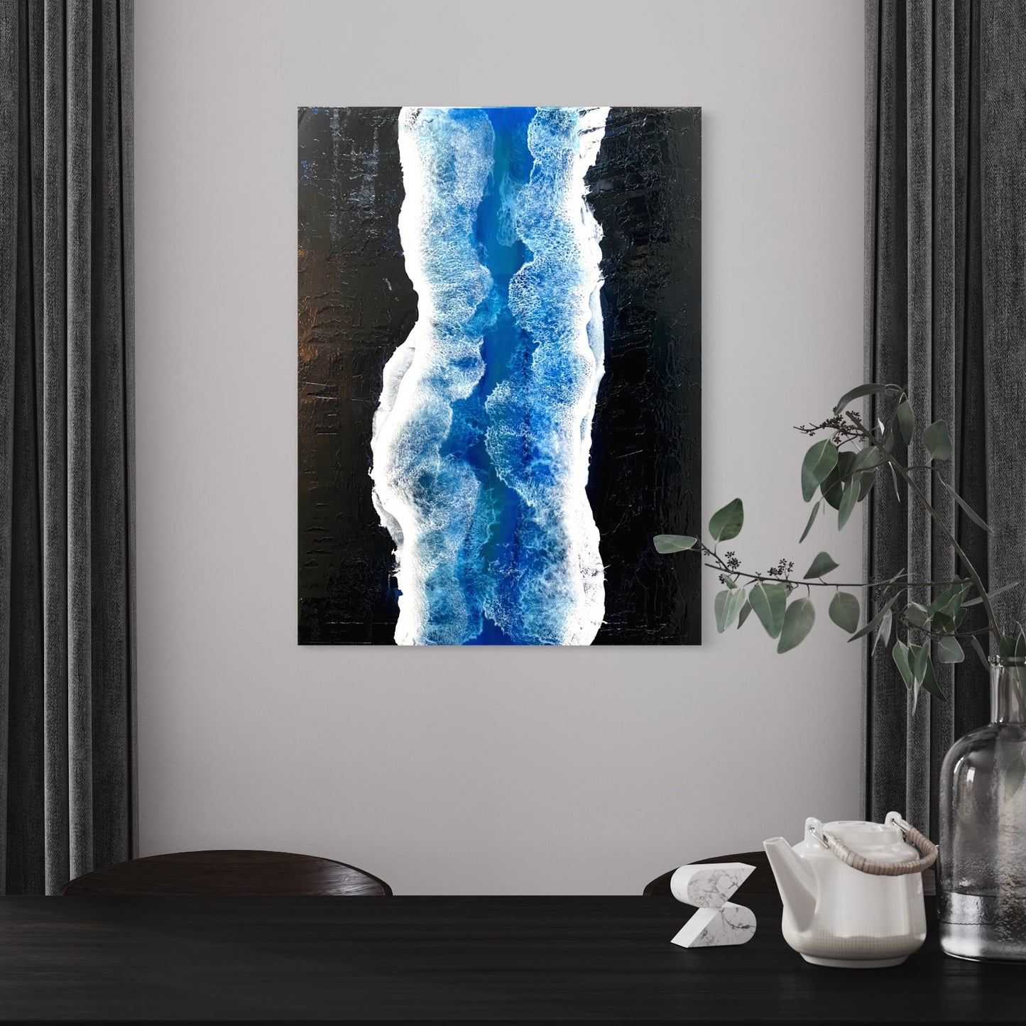 When Two Waves Meet (80x60cm)