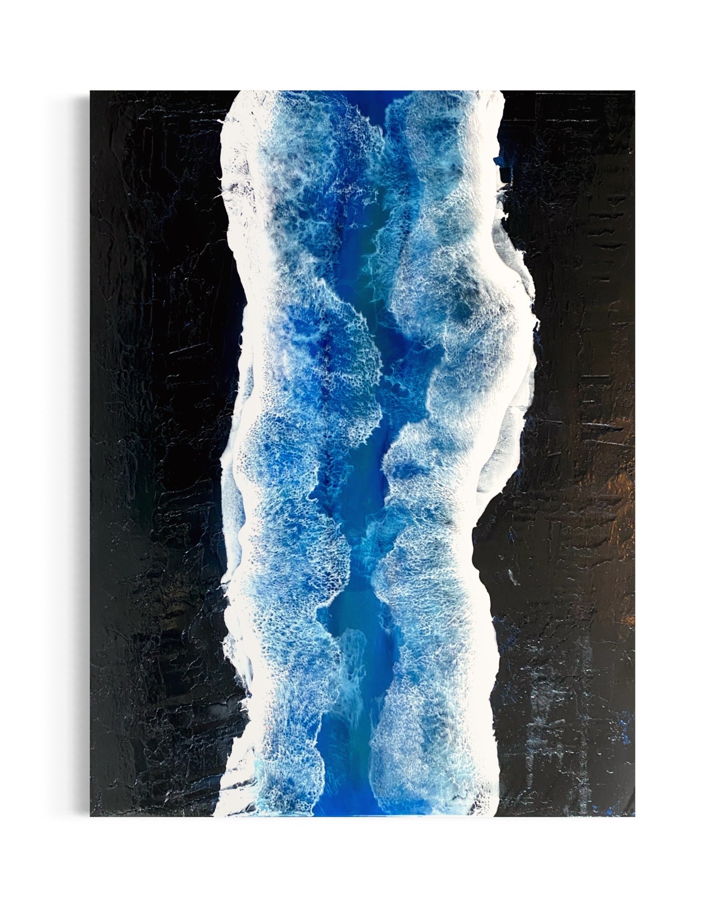 When Two Waves Meet (80x60cm)