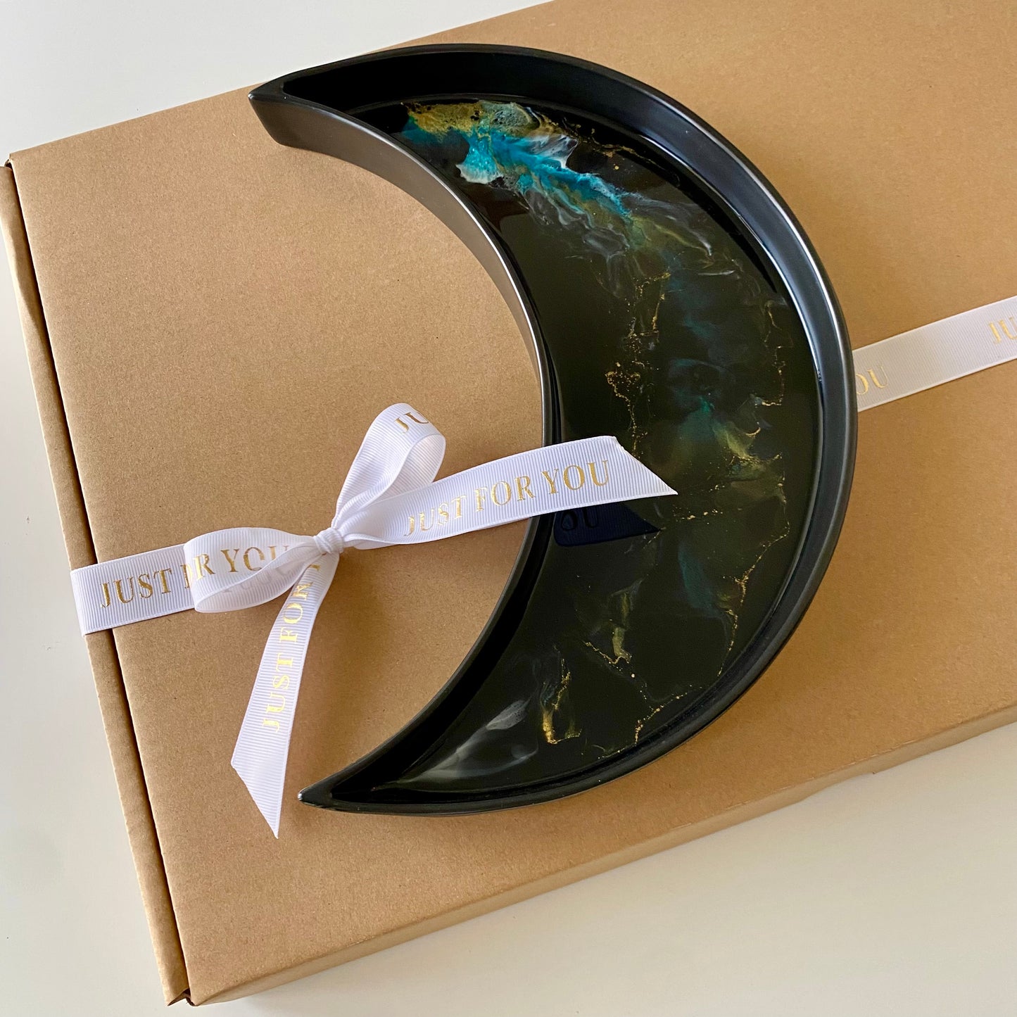 Ceramic Moon Snack Tray