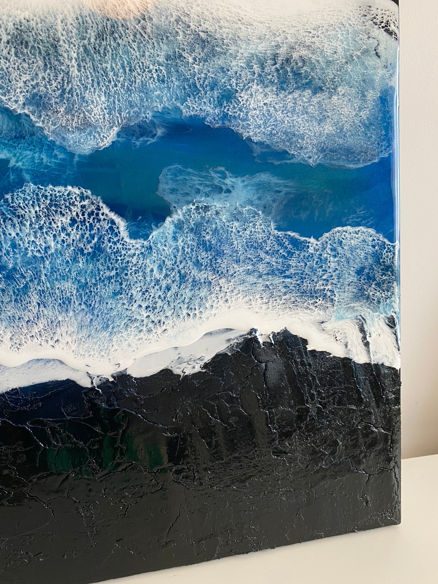 When Two Waves Meet (80x60cm)
