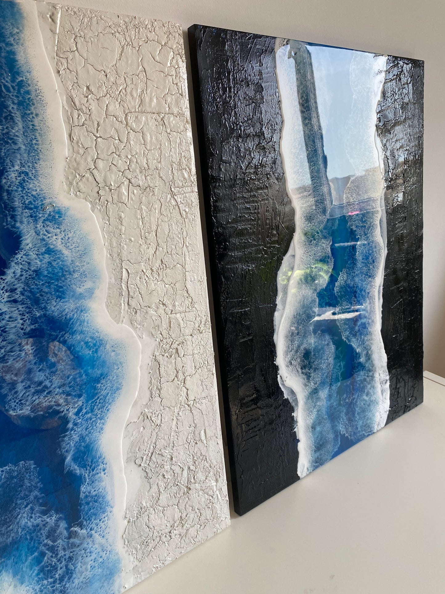 When Two Waves Meet (80x60cm)