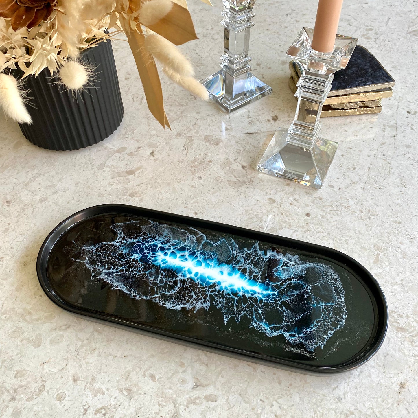 Ceramic Candle/Jewellery Tray